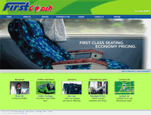 Tablet Screenshot of firstcoach.com.my